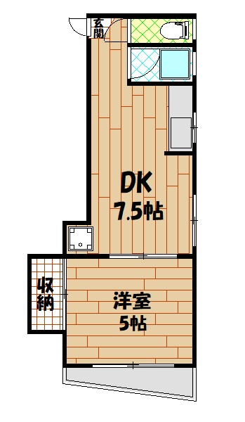 鈴木マンションの間取り