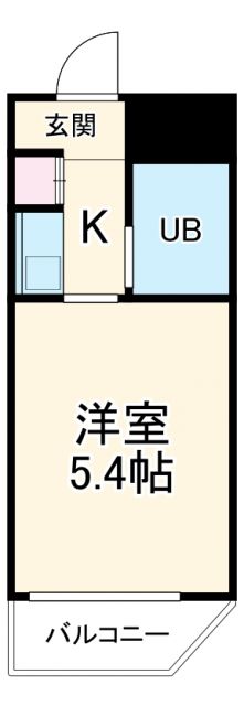 名古屋市港区辰巳町のマンションの間取り