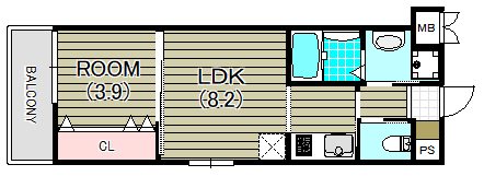 PARKS泉佐野の間取り