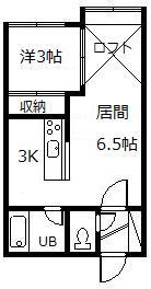 ロイヤルタウンＧ棟の間取り