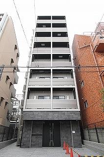 川崎市川崎区榎町のマンションの建物外観