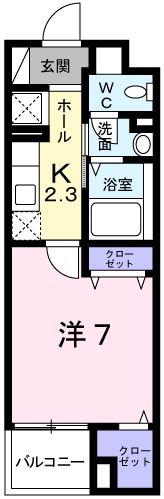 Ａｍｅｎｉｔｙ　Ｗｅｓｔの間取り