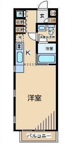 グレースコート府中の間取り