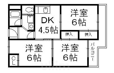 コーポラス大洋向島の間取り