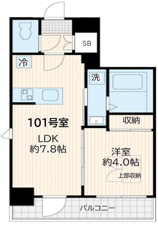 アルカンシエル新宿大京町の間取り