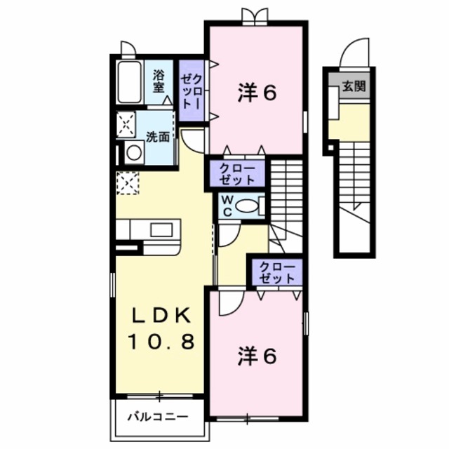 ドミール5の間取り