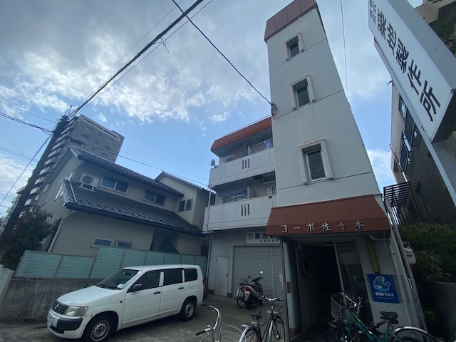 広島市西区三篠北町のマンションの建物外観