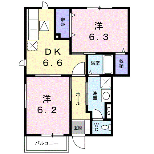 フォリアの間取り