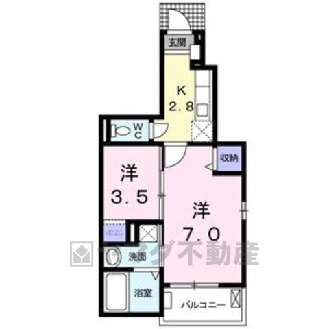 カレントの間取り