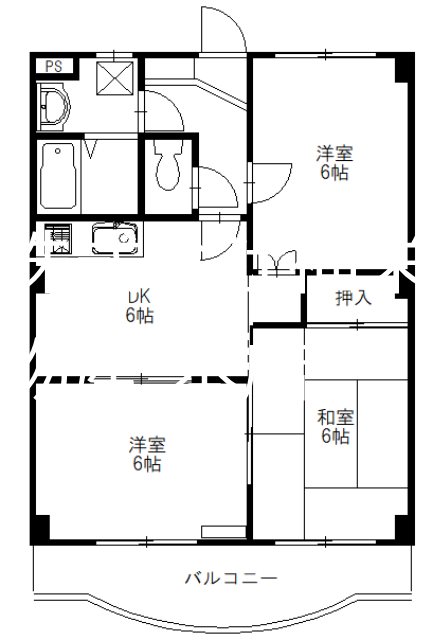 エスポワールの間取り