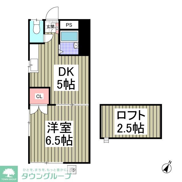 リブレス草加VIの間取り