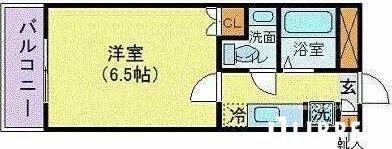 国分寺市南町のマンションの間取り