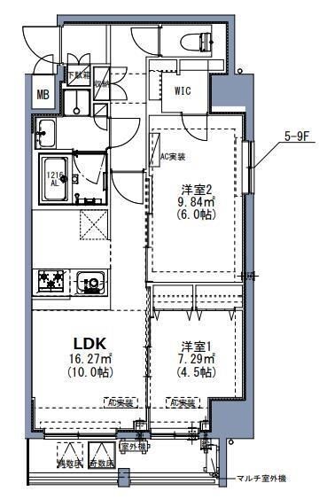 Ｓ－ＲＥＳＩＤＥＮＣＥ尾久ａｚｕｒｅの間取り