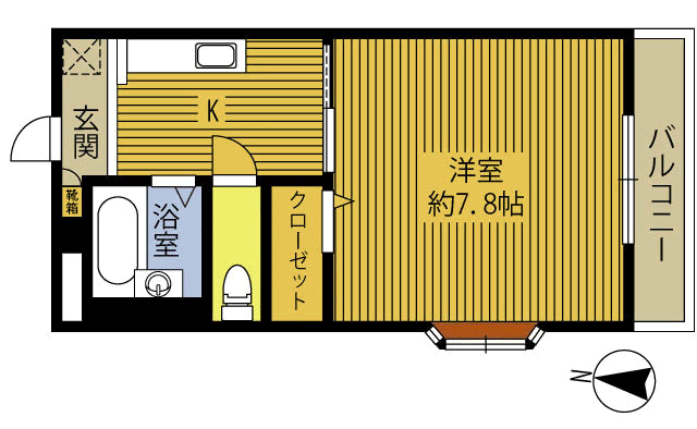 コートエスポワールの間取り