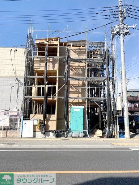 【さいたま市岩槻区本町のアパートの建物外観】