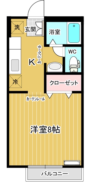 トップ・アスリートＥの間取り