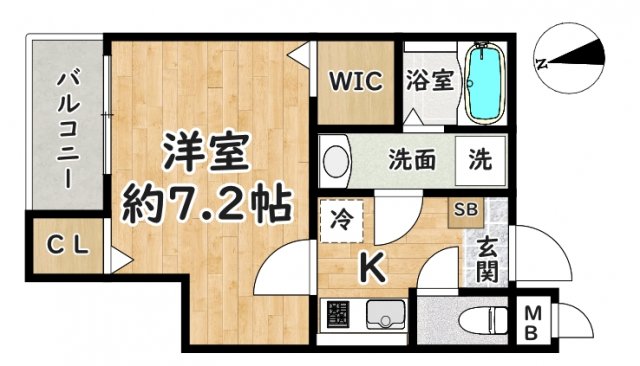 Best Village 三反田の間取り