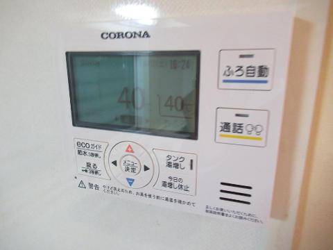 　その他設備　給湯操作パネル