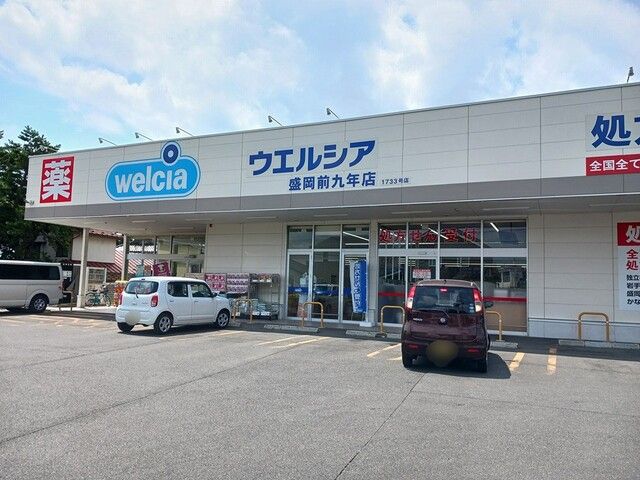 ドラックストア　ウエルシア盛岡前九年店（ドラッグストア）まで532m