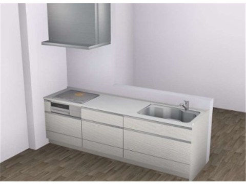 キッチン　キッチン完成イメージ