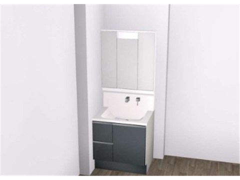 洗面設備　洗面台完成イメージ