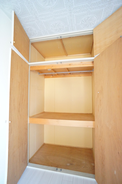 収納　たっぷり入る広めの収納が魅力のお部屋です♪