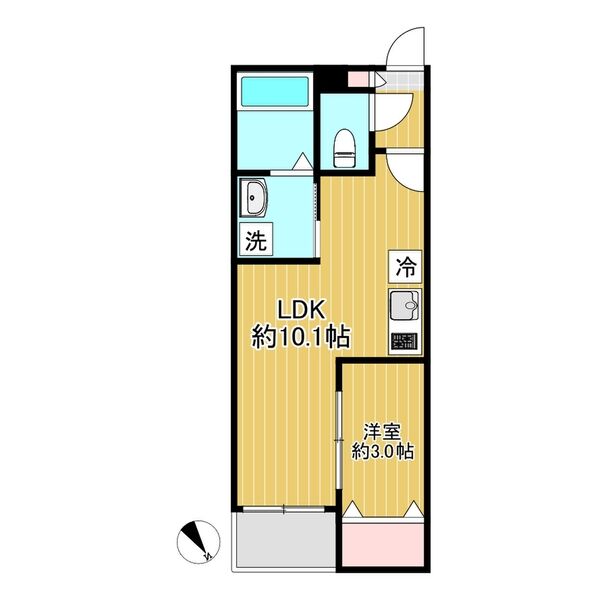 SHOKEN Villa川名の間取り