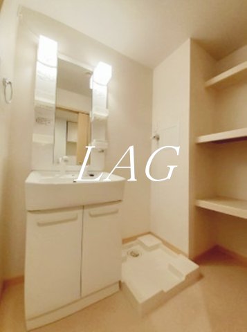 洗面設備　洗面台です。