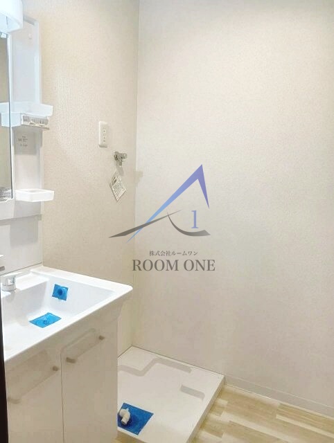 洗面設備　洗面台です。