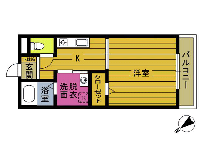 ルミナスNNVIの間取り写真