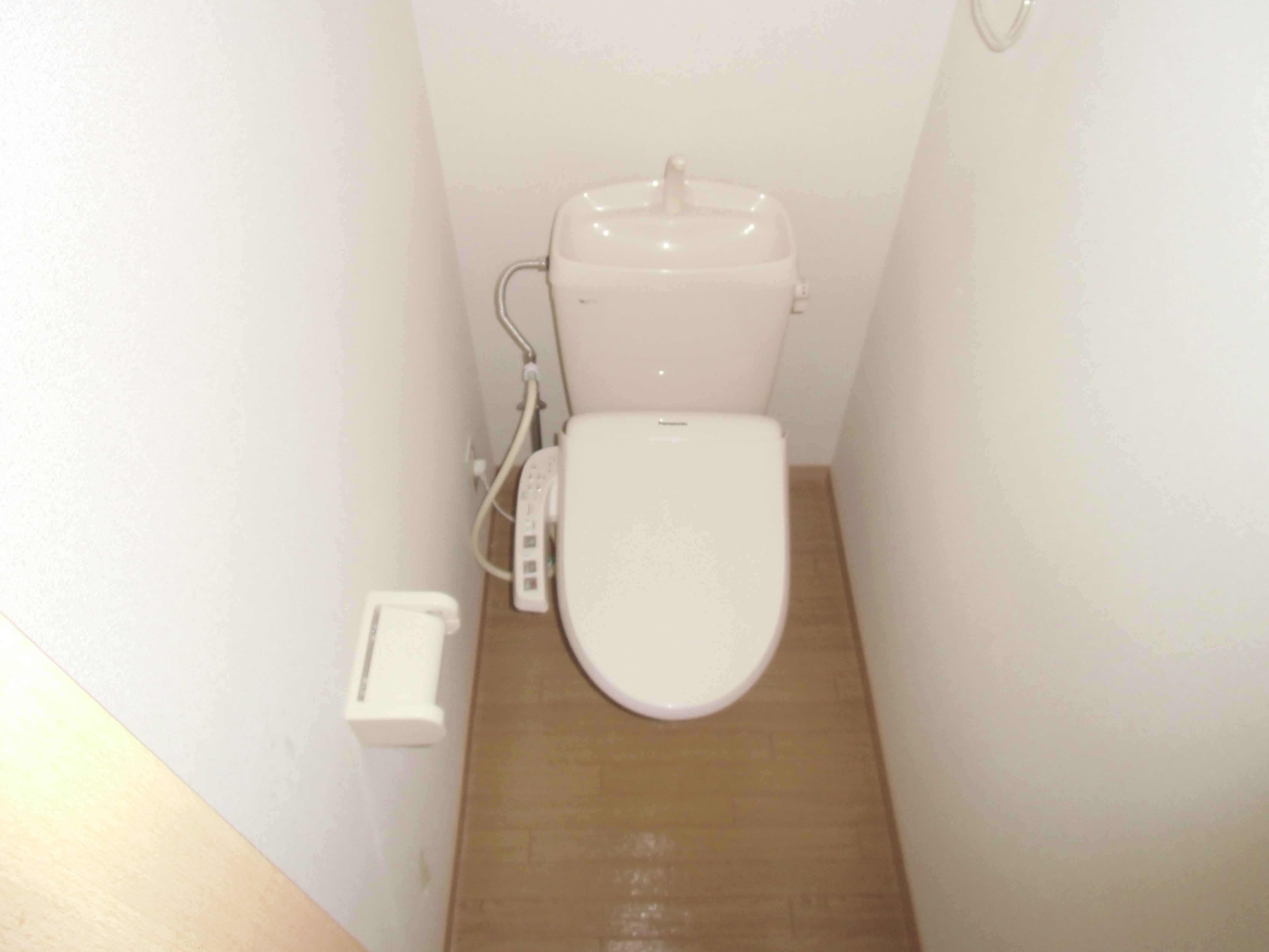 トイレ　ウォシュレットが付きました！