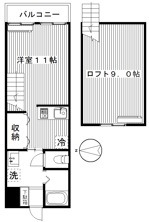 TYハウス倉賀野の間取り