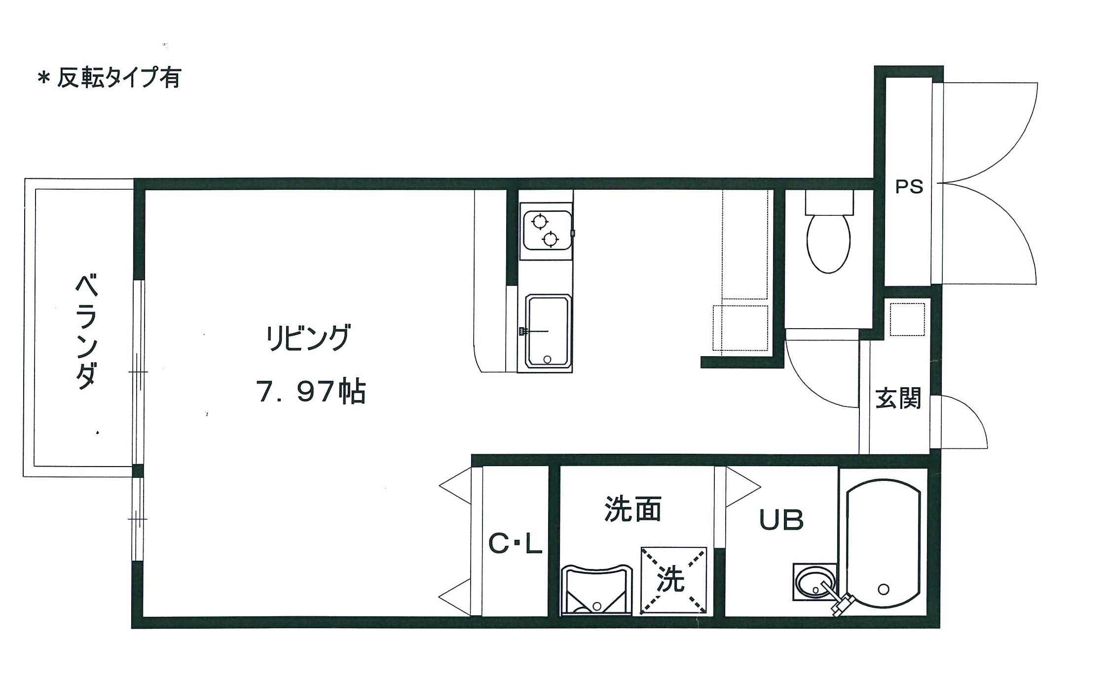 エターナル内丸の間取り