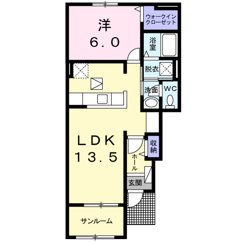 ヴァンベールの間取り