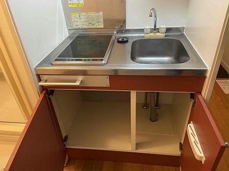 キッチン　※同タイプ部屋の写真となります