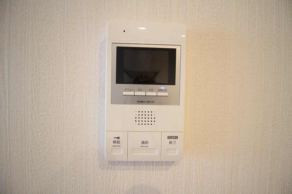 セキュリティ　顔が確認できるモニターフォン