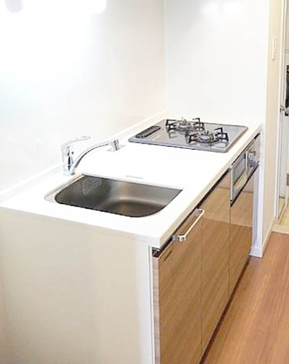 キッチン　★2口コンロ、システムキッチン★