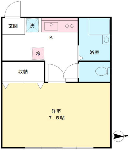 柴田ハイツの間取り