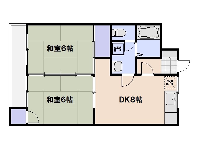 コーポサンシャインの間取り