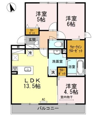 コートダジュールの間取り