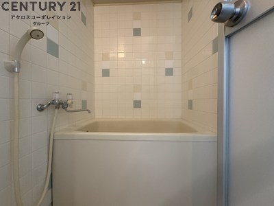 バス・シャワールーム　シンプルなお風呂です。