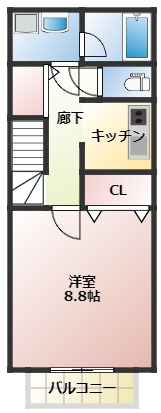 アムールビーべの間取り