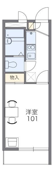 柏市南増尾のアパートの間取り