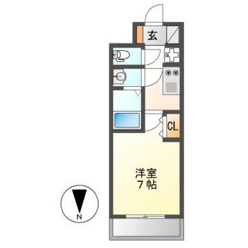 メイクスWアート丸の内の間取り