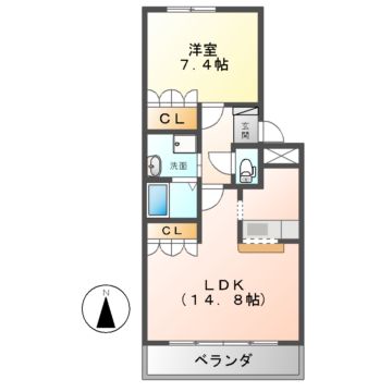 Ｐｅｒｓｉｍｍｏｎの間取り