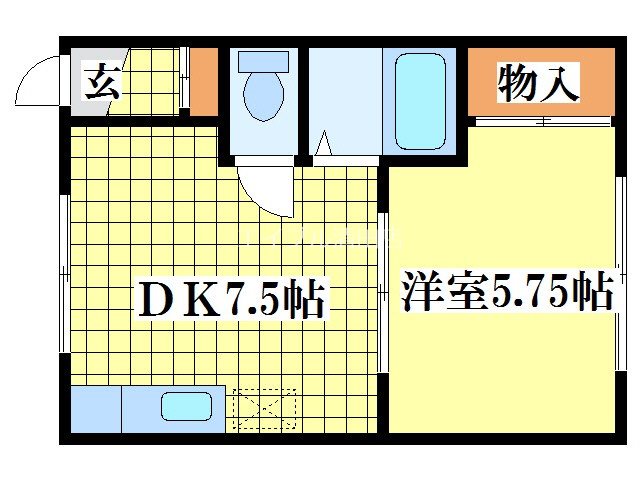 藤ハイツ第12の間取り