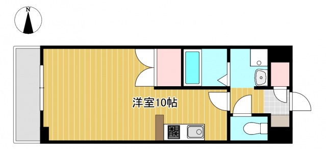 ジュネス天領IIの間取り