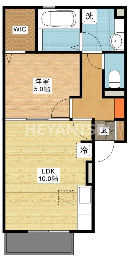 リッチジャスミンの間取り