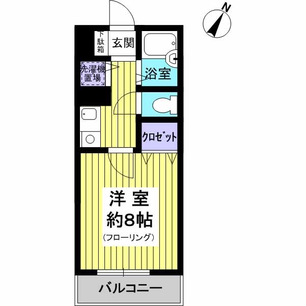 神戸多聞マンションの間取り