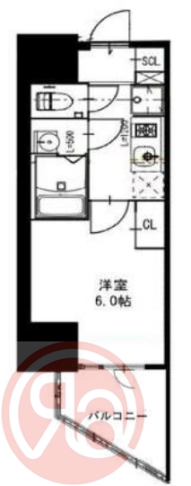 エスリードレジデンス大阪福島サウスフラッツの間取り